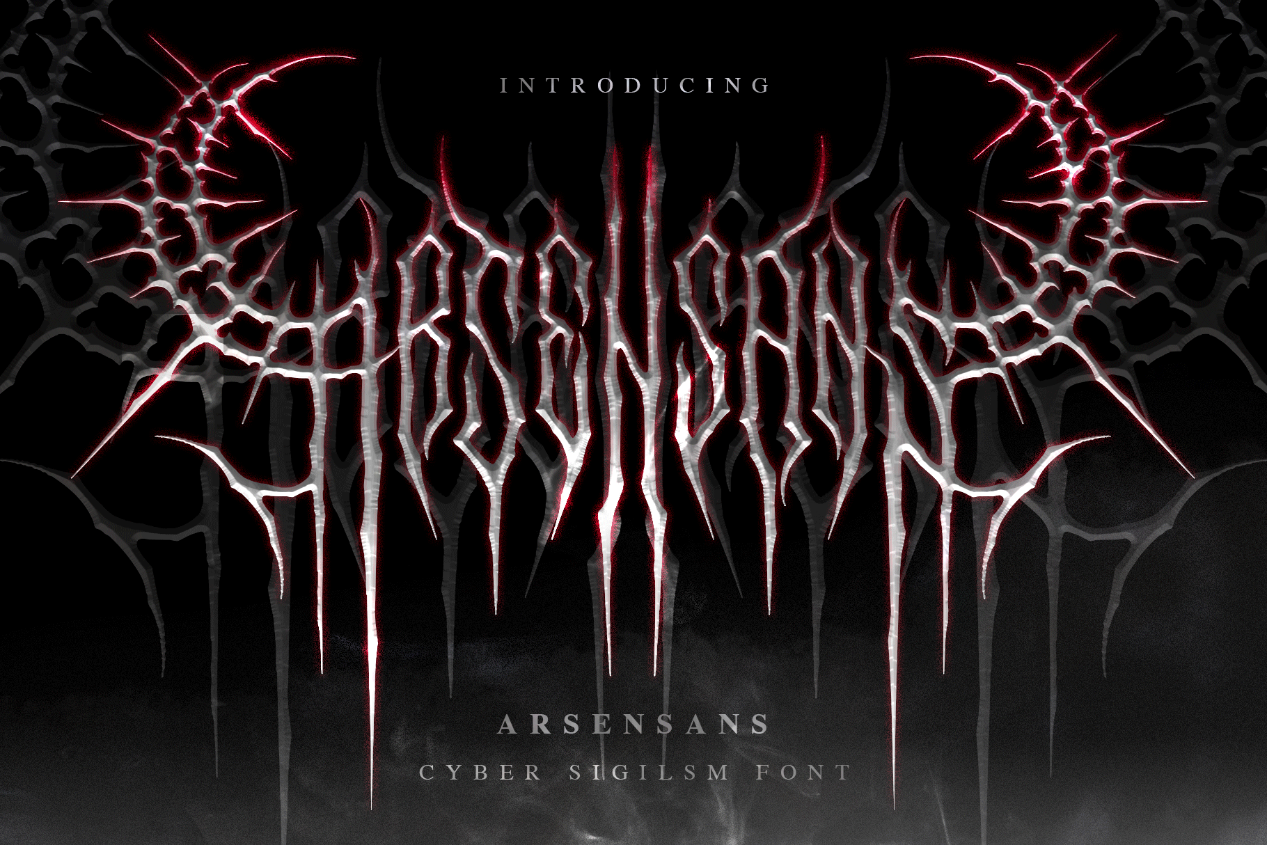 ARSENSANS | CYBER SIGILSM FONT black metal black metal font blackmetal font cyber sigilism cyber sigilism font cybersigilism cybersigilism font death metal death metal font freefont horror font logo neo tribal neo tribal font satanic sigil font sigil tattoo font sigilism font tattoo font typography