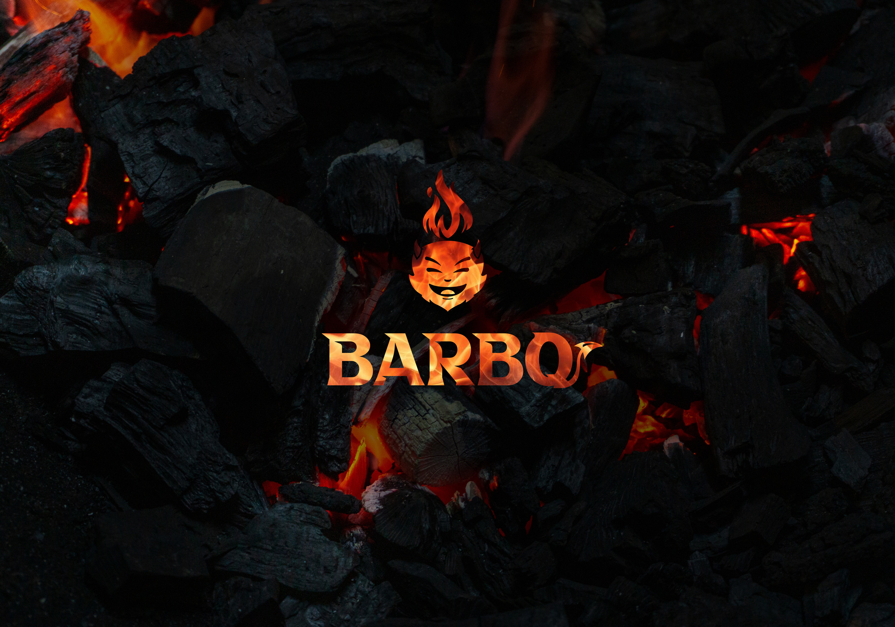 Barbecue garden barbecue brandbook branding identity logo restaurant