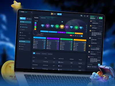 Modern Casino Roulette Dashboard UI betting betting platform casino casino dashboard casino interface casino ui casino website crypto casino dark dashboard design figma design gambling website gaming dashboard gaming platform interface design mobile app online casino roulette web app web design