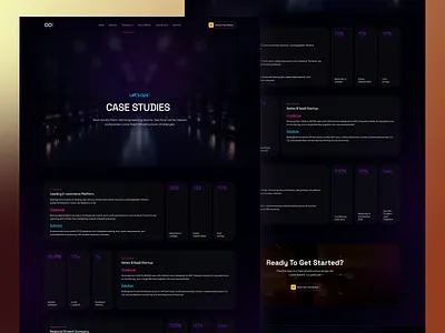 AI Website l Case Studies 3d ai ai website case studies futuristic visual web website