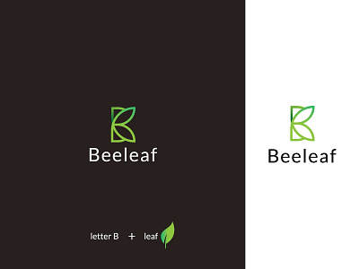 Beeleaf Logo branding creative logo design fresh logo graphic design green logo leaf logo letter b logo letter mark logo letters logo logo logo design minimal logo modern logo monogram logo nature logo organic logo tree logo vector