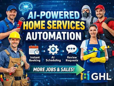 AI-Powered Home Services Automation using GoHighLevel ai automation automation ghl ghl automation