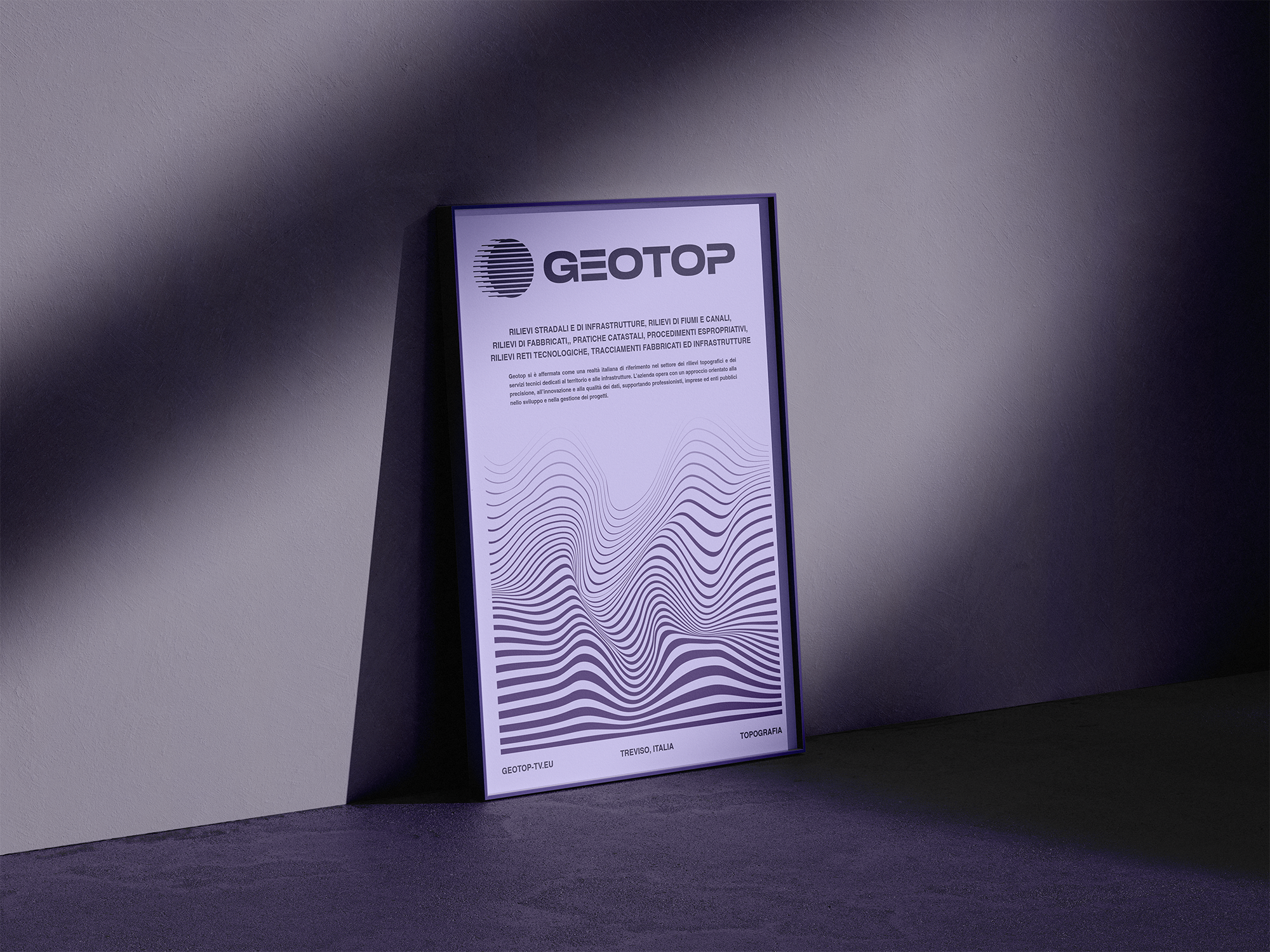 Example of Logo Design Topography Company