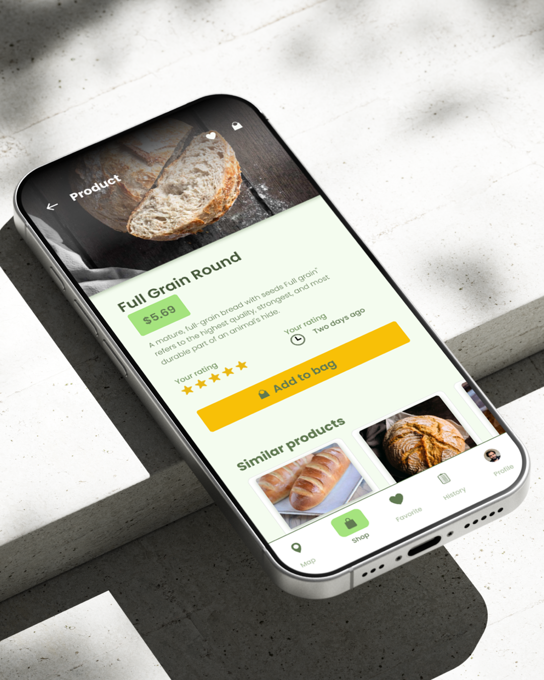 Example of Mobile App Design