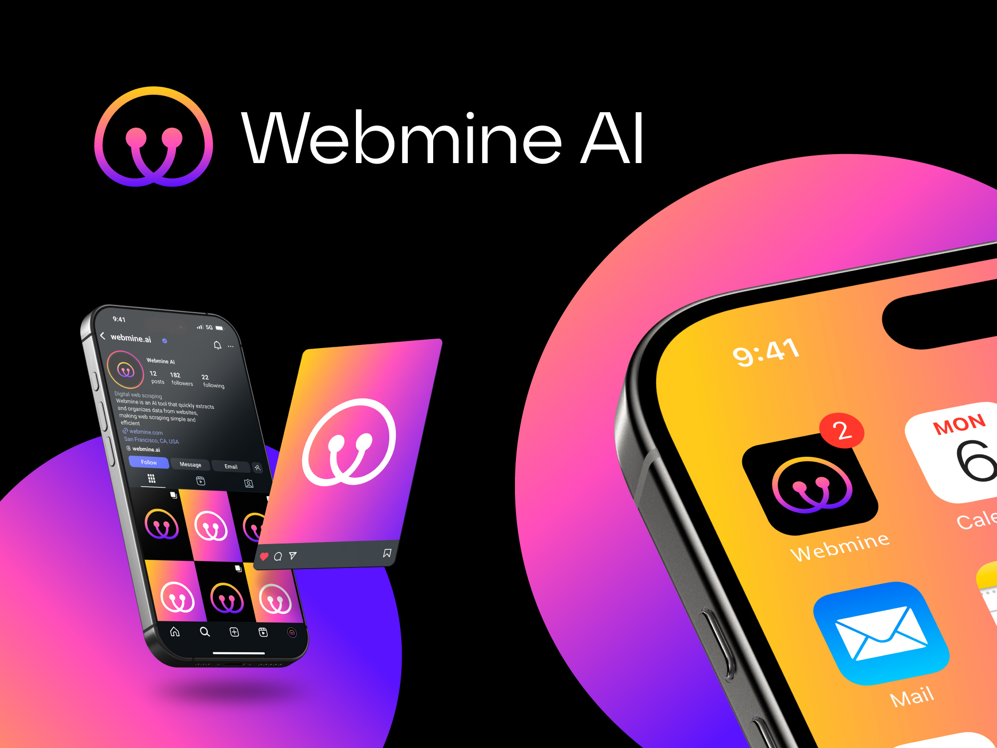 Webmine ai logo