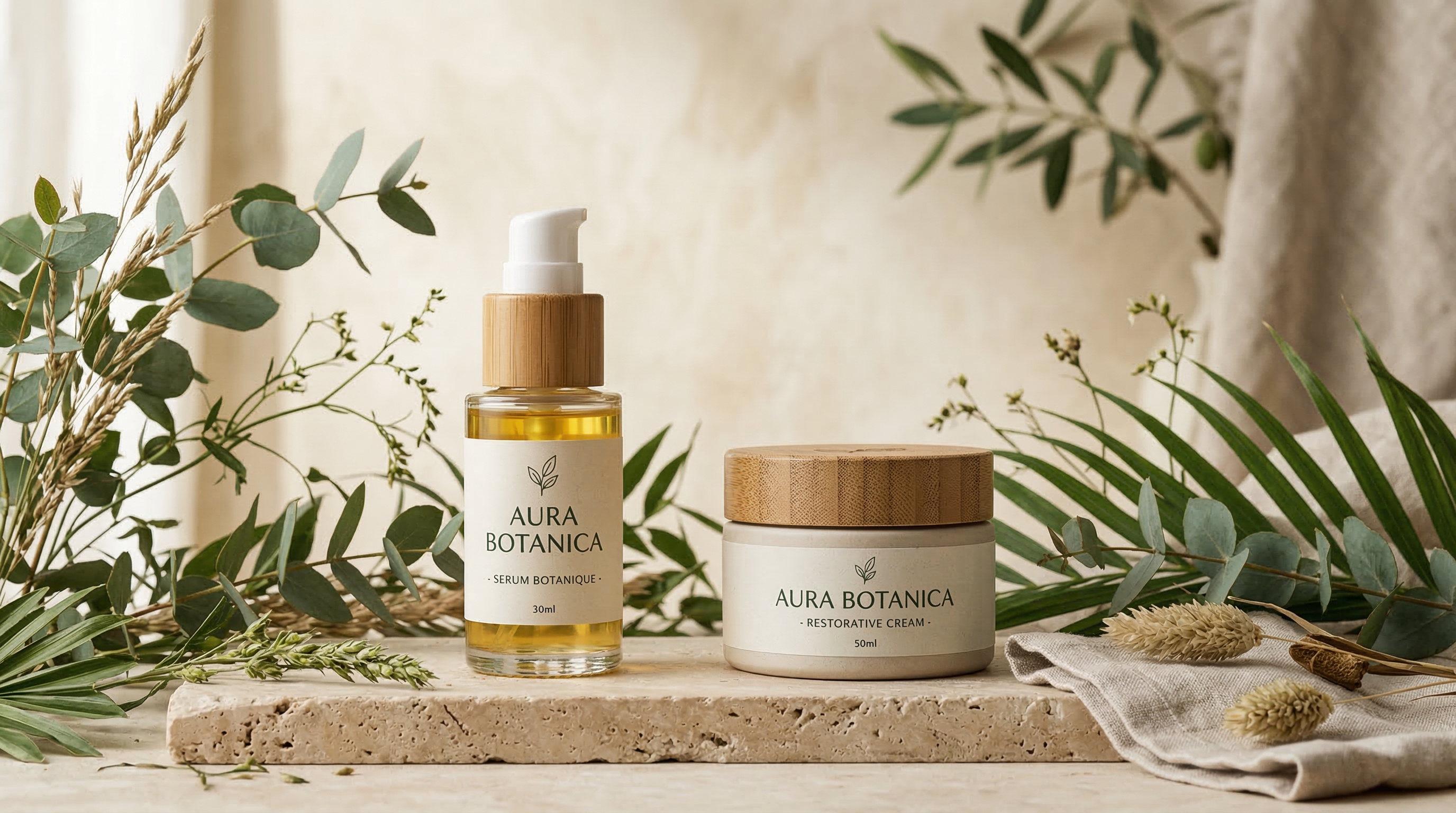 Example of Sustainable Luxury Brand Visual