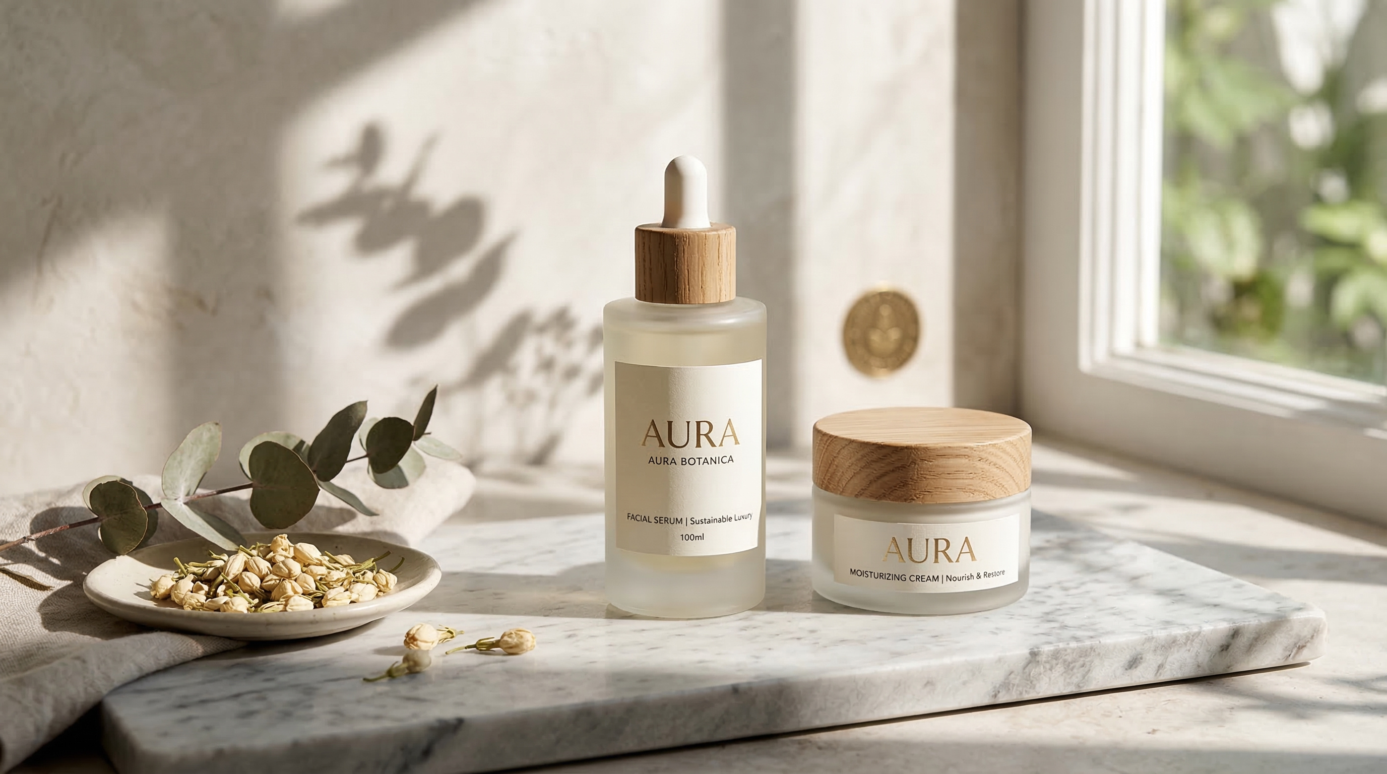 Example of Sustainable Luxury Brand Visual