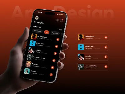 Modern Music App UI & Application Development 🚀 appdesign applicationdevelopment appui crossplatformapp customappsolutions dribbble mobileappdesign mobileappui modernappinterface professionalappdeveloper responsiveappdevelopment scalableapparchitecture uiuxappdesign webappdesign webapplicationdevelopment