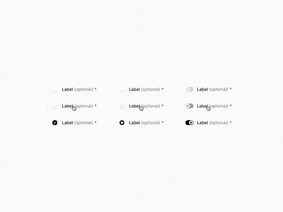 Checkbox, radio and switch checkbox components radio switch toggle