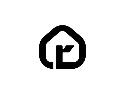 R House Logo — Modern Real Estate Letter R Home Logo Design brand identity construction graphic design home logo house house logo letter r logo logo logo design logo mark logotype minimal logo minimalist logo modern logo ogodesign property logo r house logo real estate logo