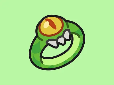 2D Minimal - Artifact Icons Ring 2d asset 2d minimal artifact dragon game asset gamedev icon item layerlab ring 레이어랩