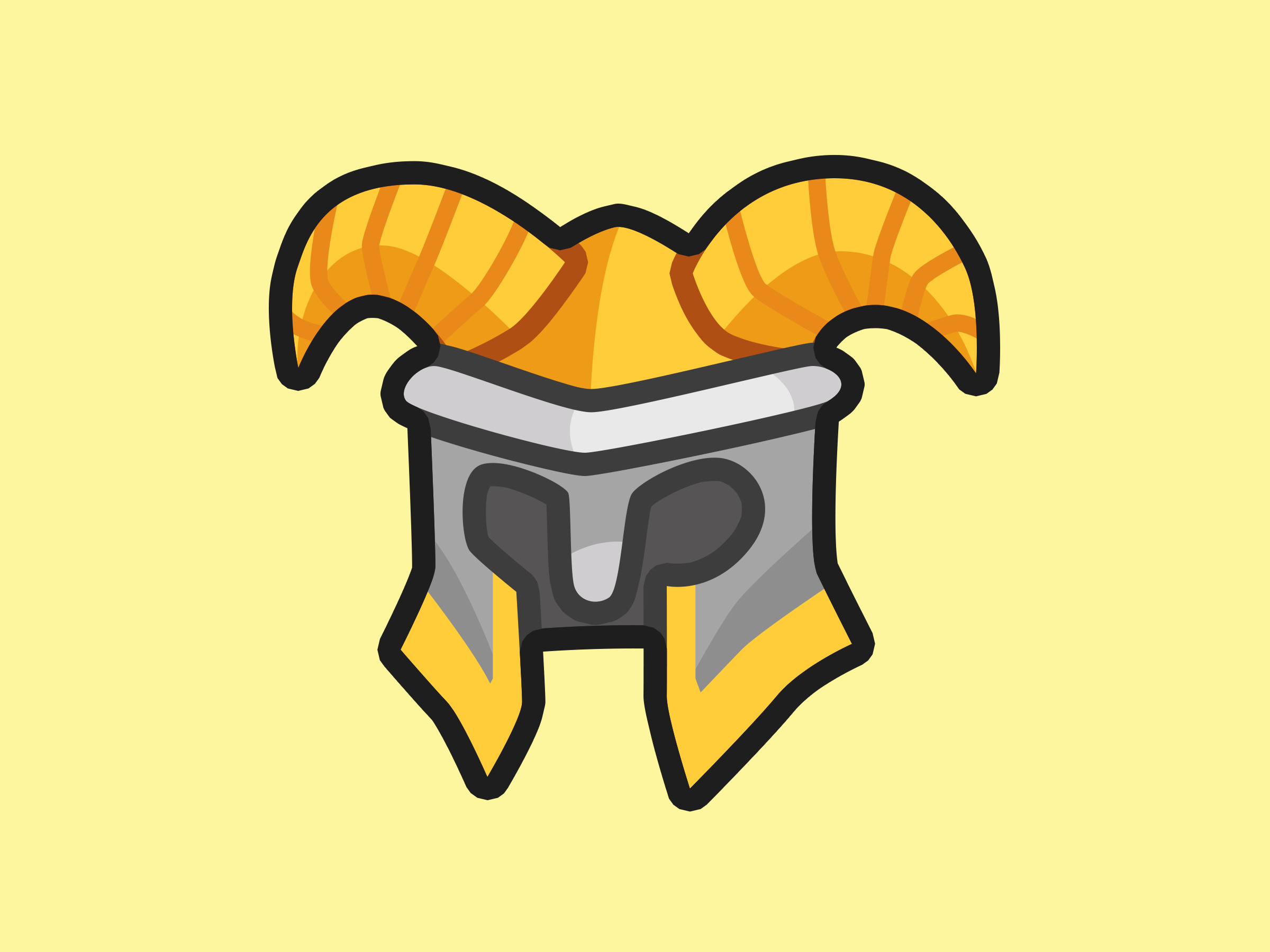 2D Minimal - Artifact Icons Helmet