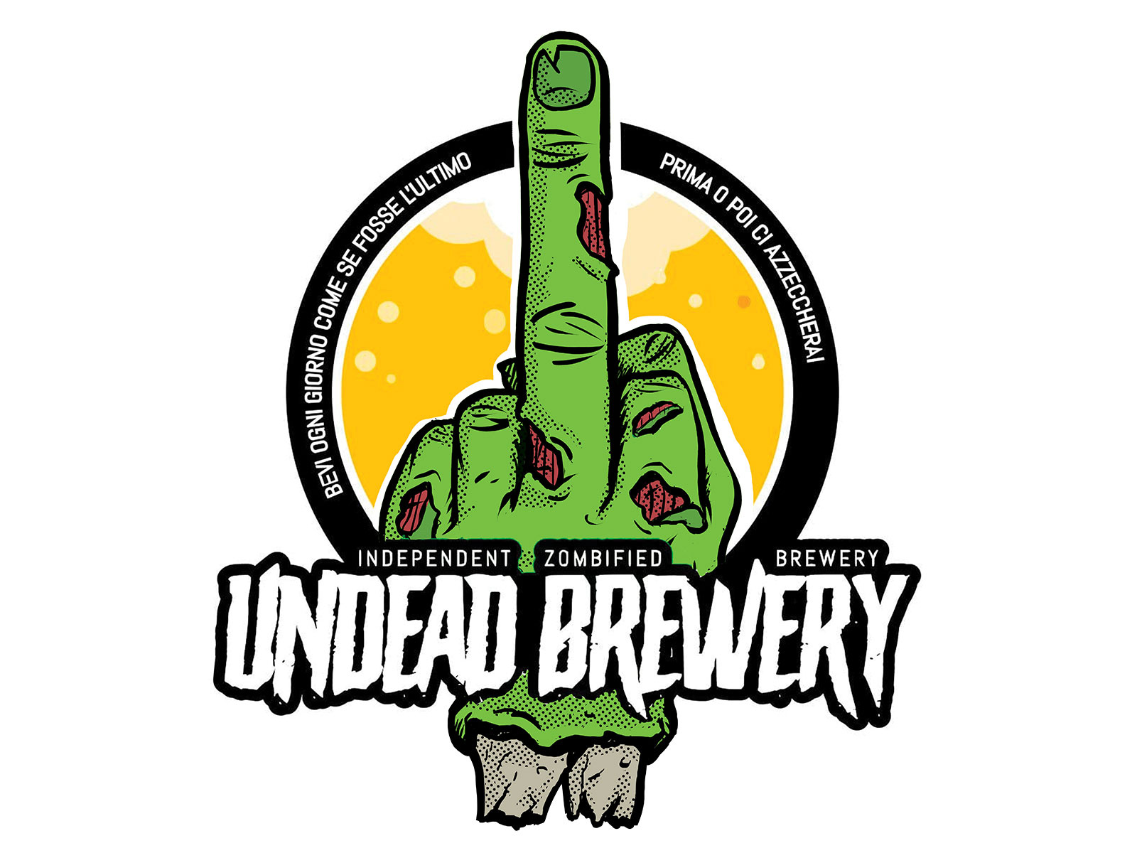 Undead Brewery sticker