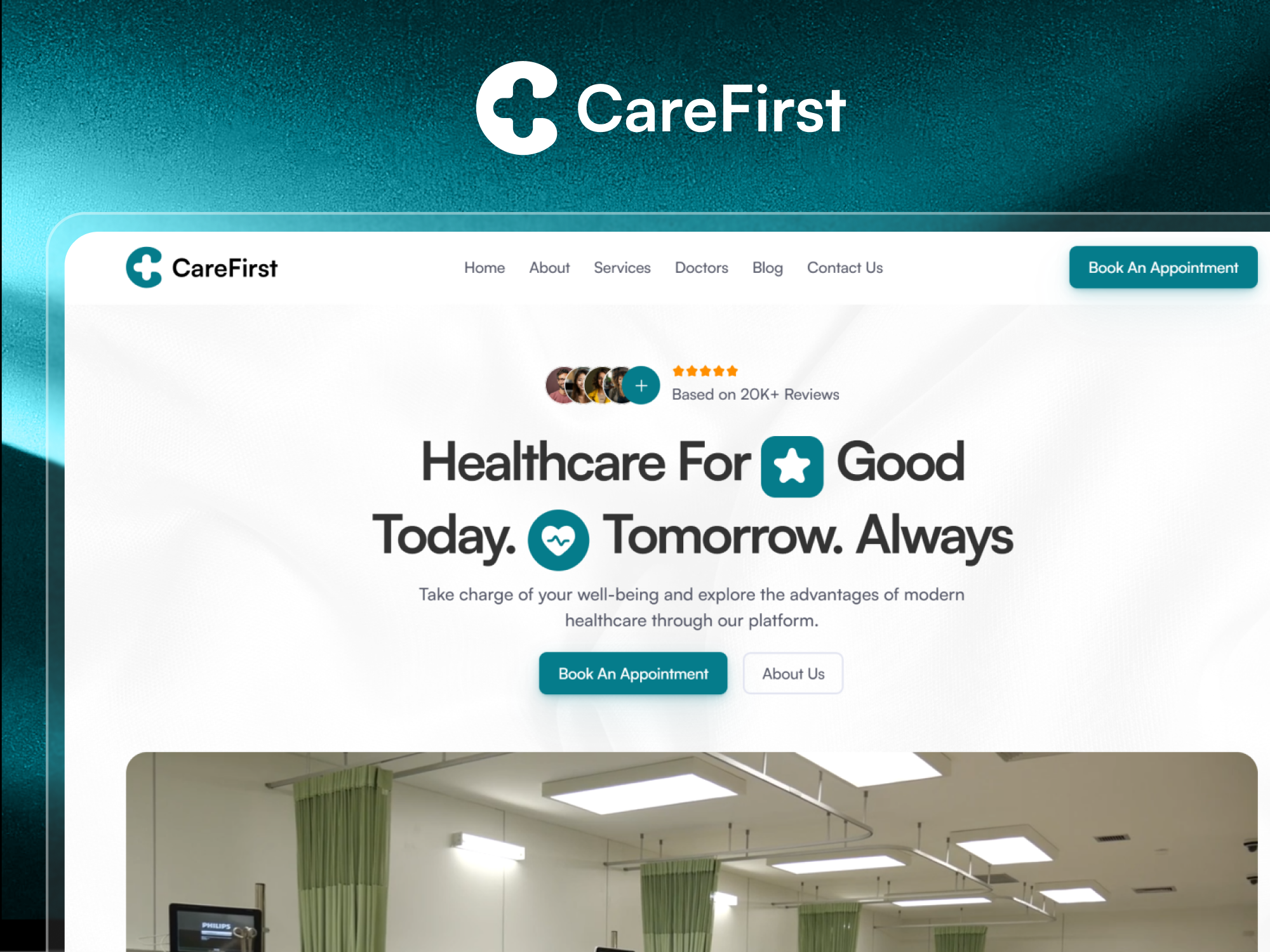CareFirst : Framer Healthcare Website Design & Development framer web design