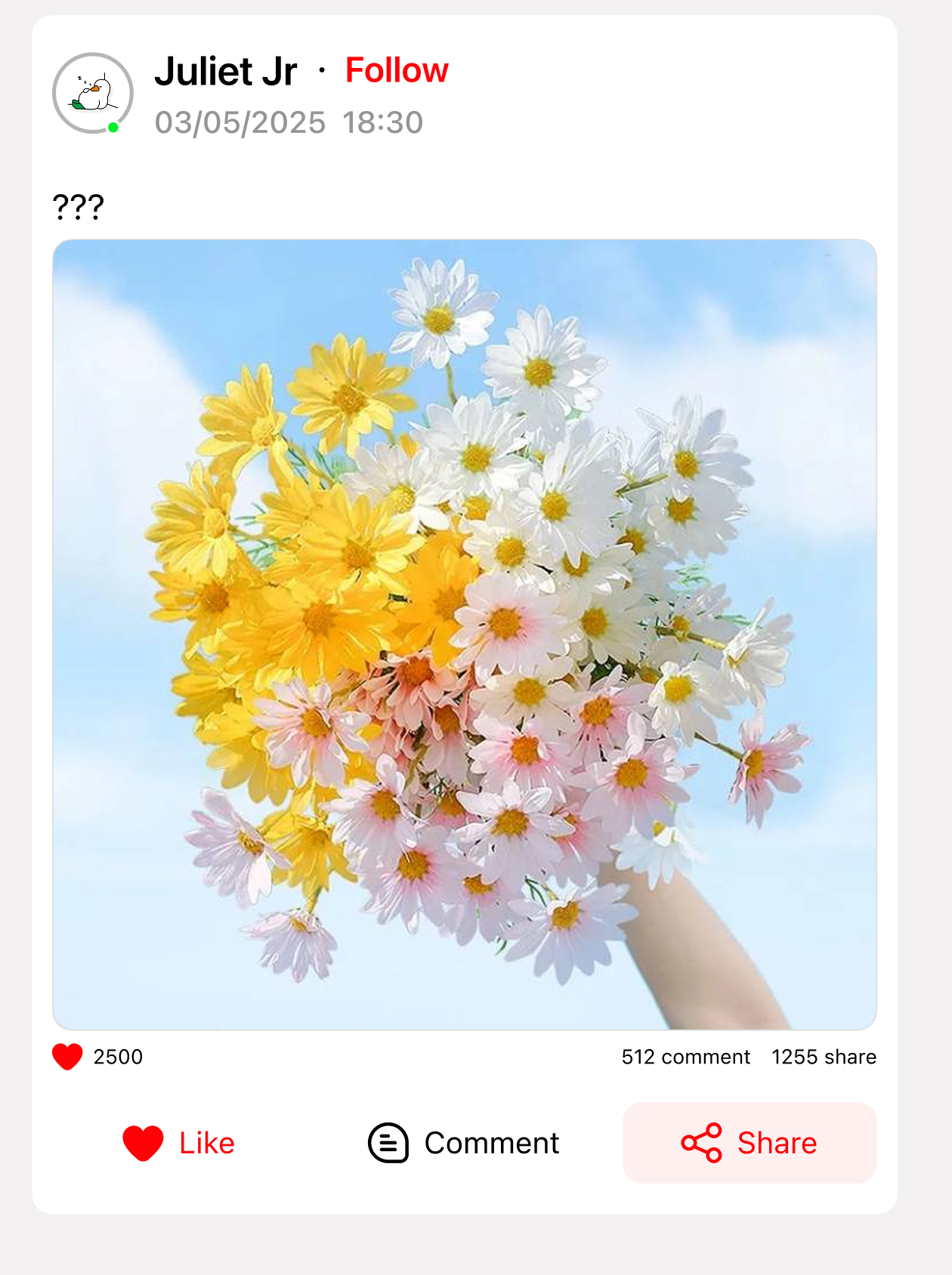 Challenge #010 Social Share 13.03.26 dailyui