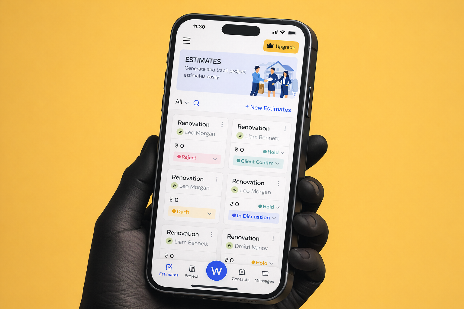 SiteMaster - Construction Management App Template app branding graphic design mobile design product design ui uiux website