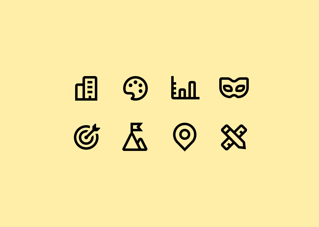 New icons for Huddly
