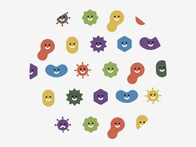 This isn't kindergarten animation bacteria biology cute microbe motion graphics science storyboard vector