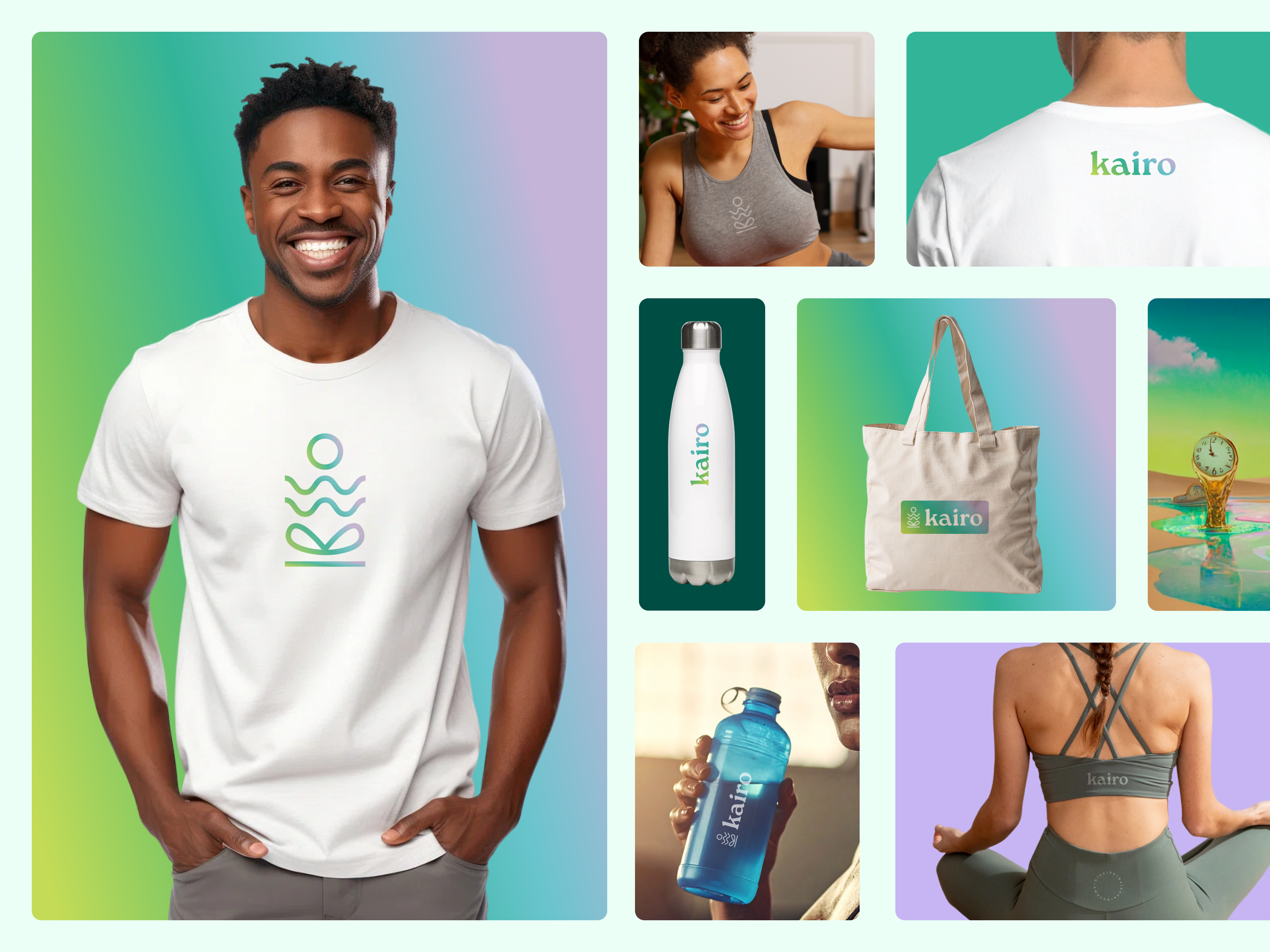 Kairo - Lifestyle ai imagery aidesign brand branding graphic design health health and wellness lifestyle logo logodesign merch visualdesign wellness