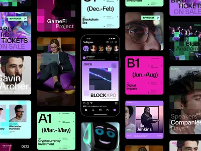 Instagramm Expo animation branding dashboard design homepage illustration interface ios iphone mobile ui