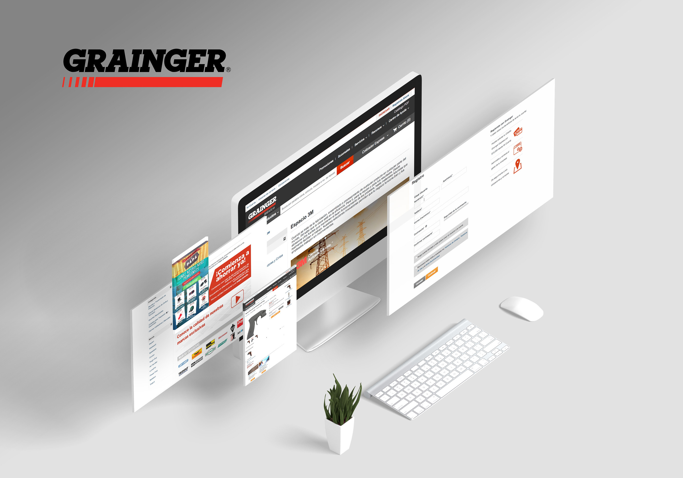 UI/UX Compilation: Grainger
