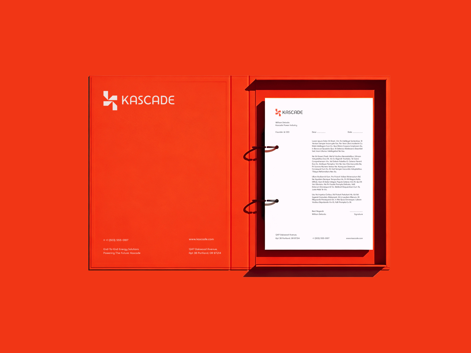Example of High End Corporate Stationery Kits 