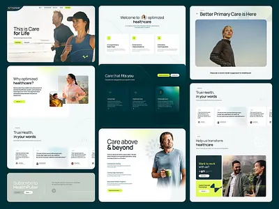 Reakt | True Health UX/UI Website Design Case Study brand branding design graphic design logo ui ux web design website