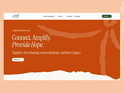 Dementia Network Calgary — Community Platform calgary canada charity cms community dementia design design system events healthcare information architecture nonprofit platform product service ui design ux design vancouver web design webflow
