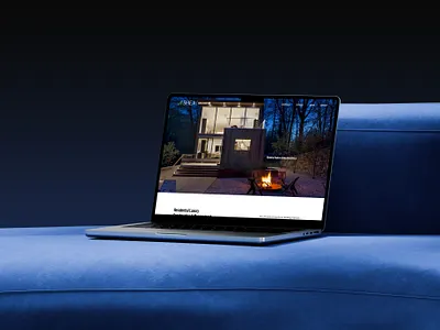 Web Design for Richard Shea architecture graphic design interior design layout luxury ui ux web design