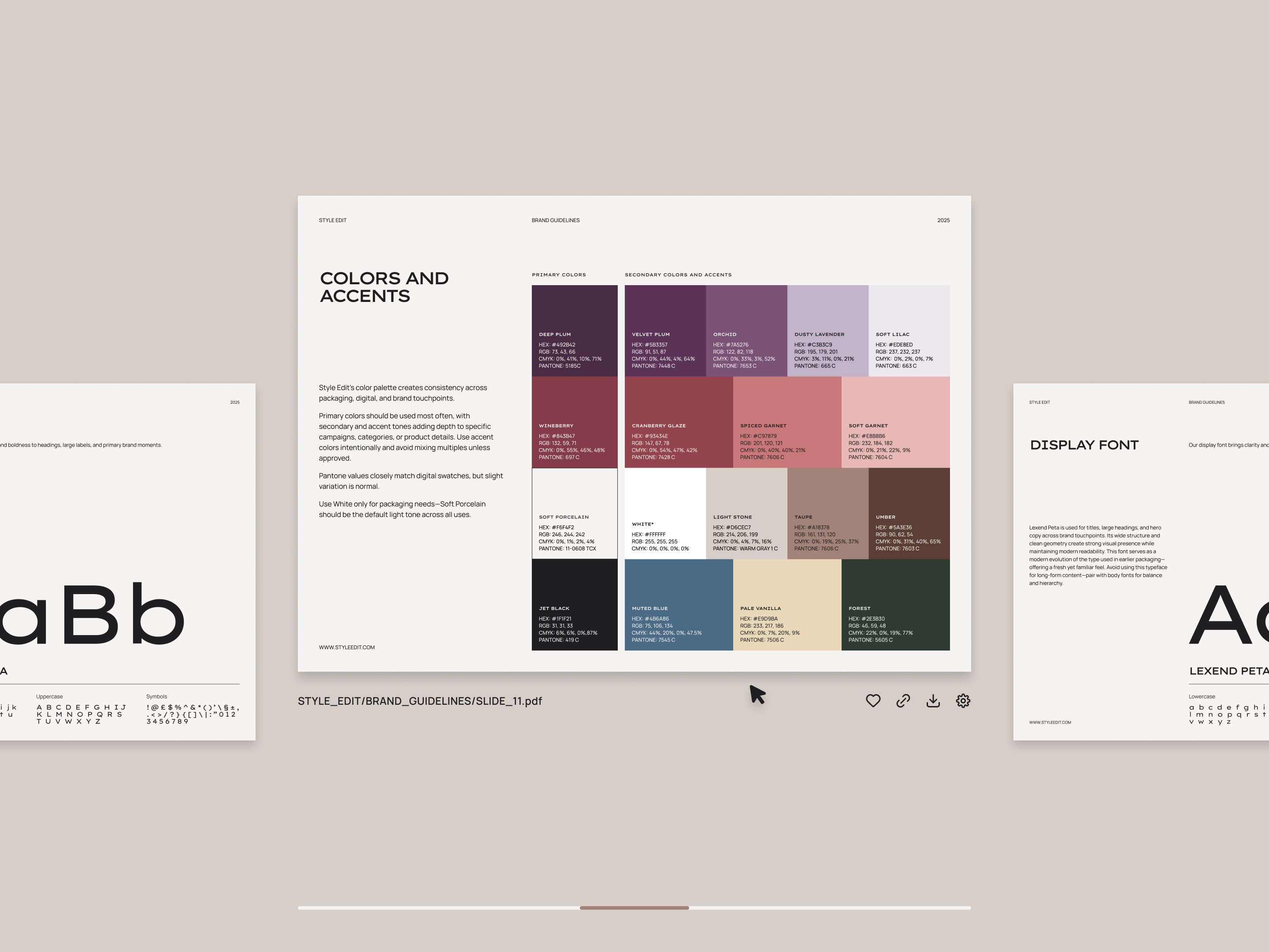 Example of Brand Identity System (Includes Logos)