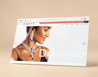 DAIKRAFF - Website branding daikraff graphic design jewellery live vector webdesign