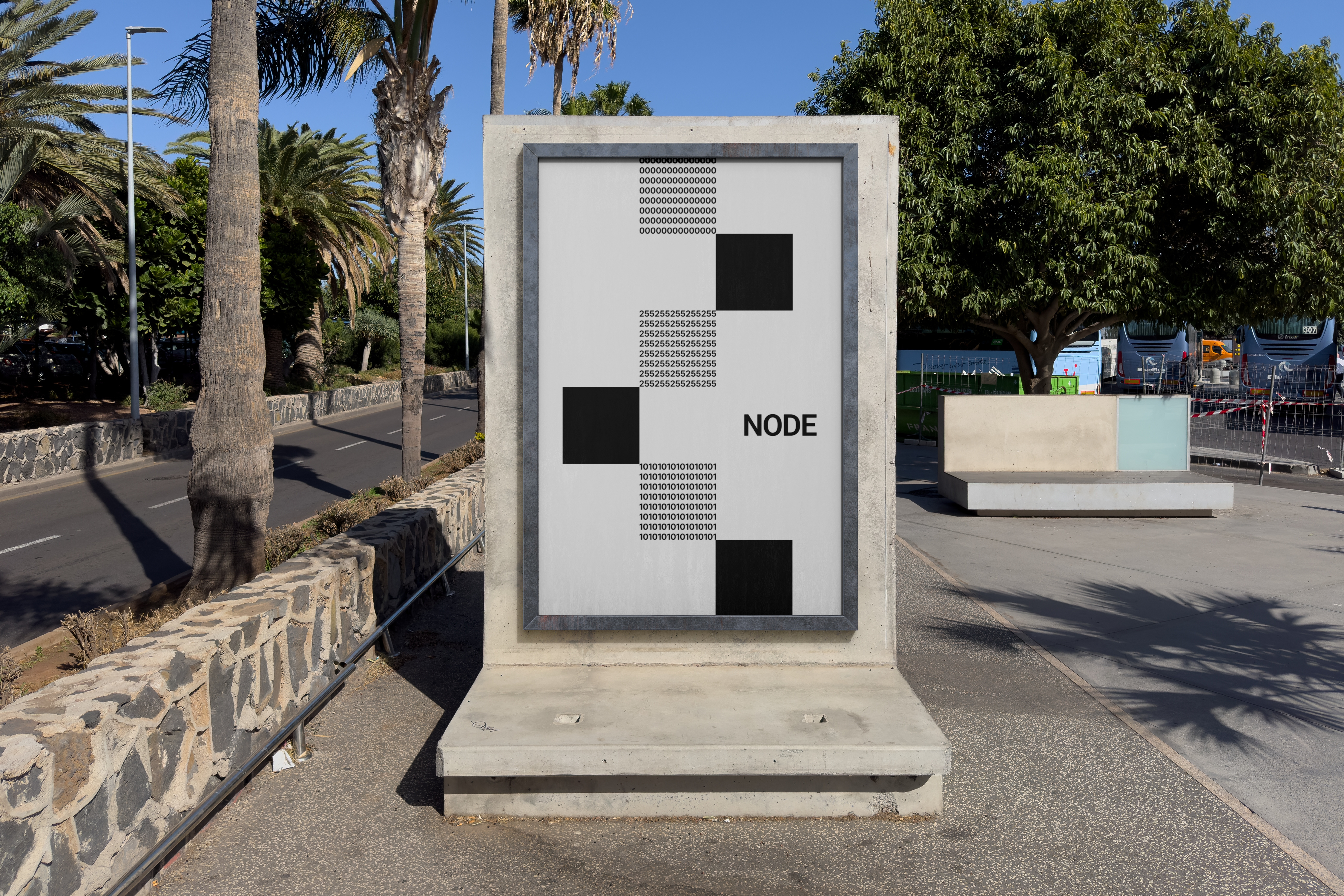 NODE Modular Visual Identity System binary blackandwhite branding computationaldesign designsystem digitalart graphicdesign gridsystem minimalism minimalistbranding modernist modular node swissdesign systematicdesign typography ui ux visualhierarchy visualidentity