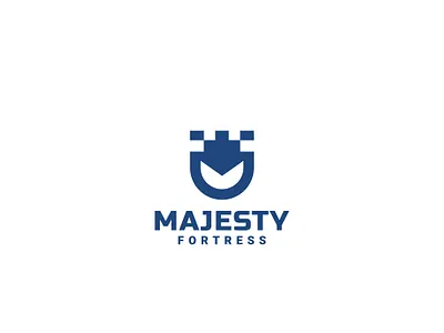 M+CASTLE_LOGO brandiderntity branding brandmark castle logo companylogo fort logo graphic design illustrator logo m letter logo war logo