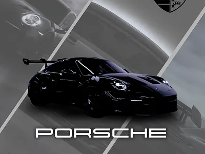Porsche Poster Graphic design graphic design illustration photo