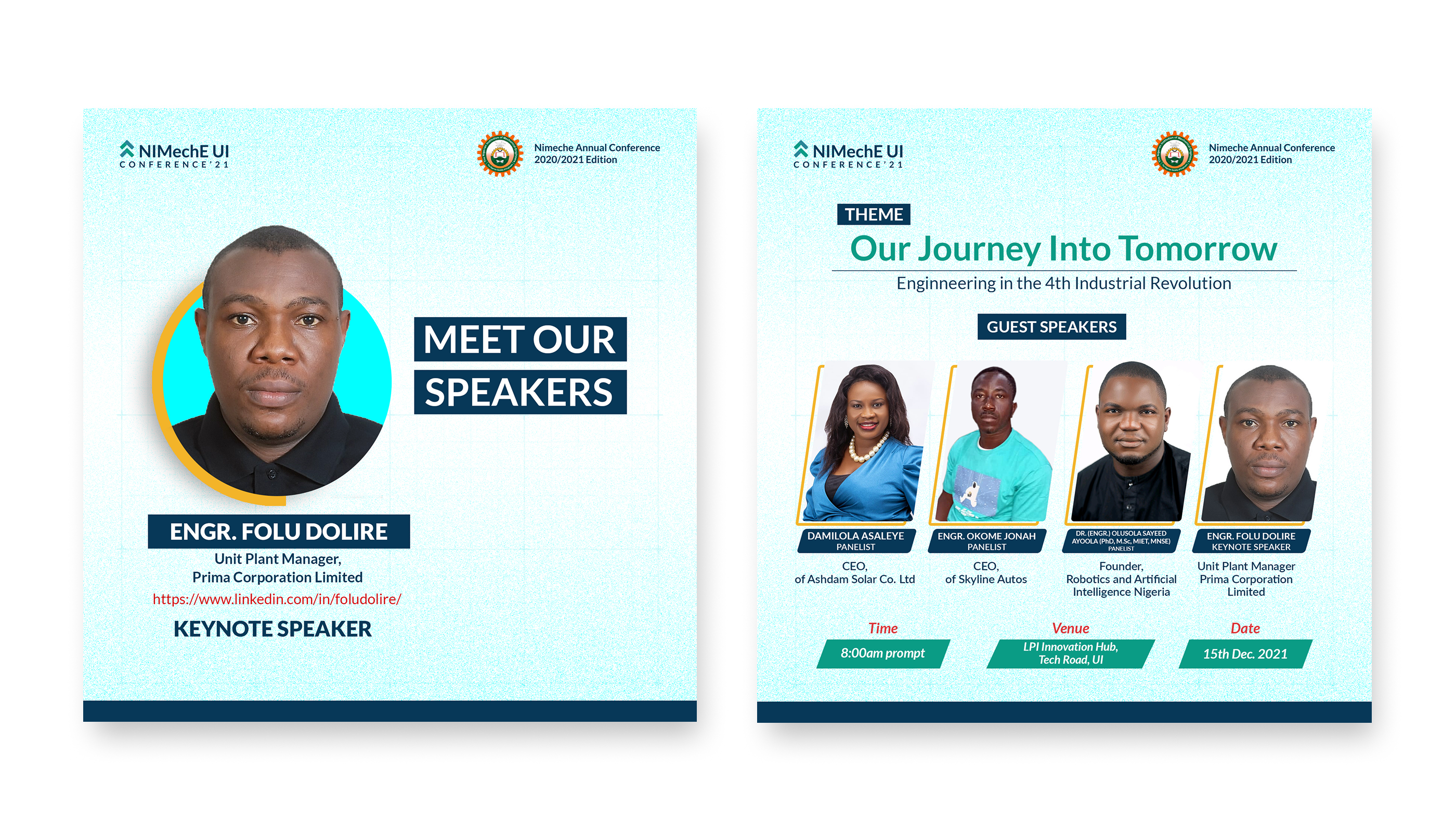 NIMECHE Posters branding graphic design logo