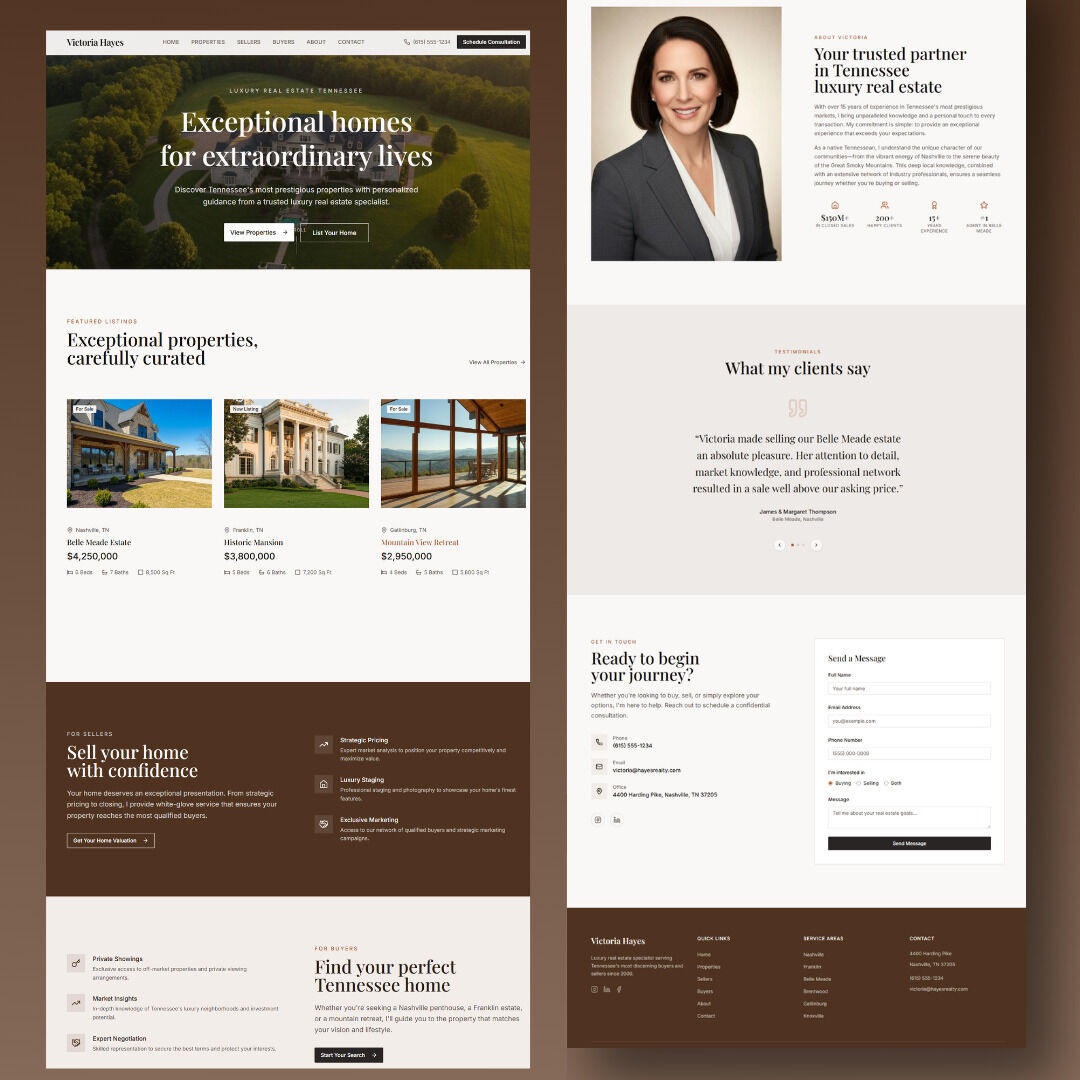 Real Estate Website