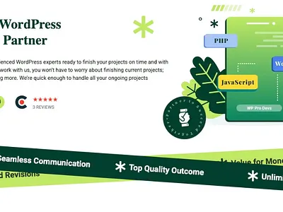 Hero Section Design with wpprodevs acf agency hero hero design hero layout hero section hero section design html layout marquee website wordpress website