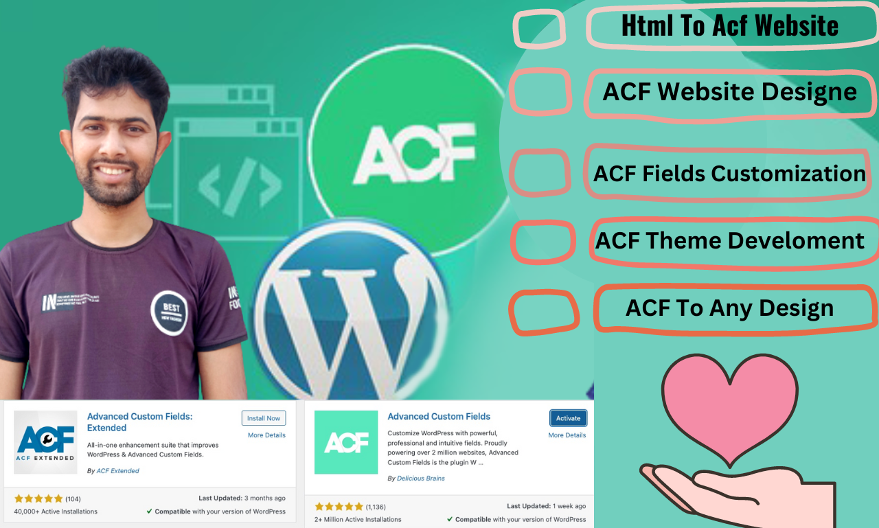 Example of Any Website Wordpress Design & Develop