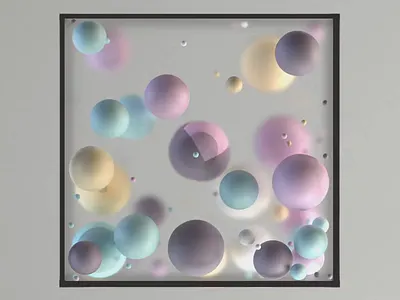 Box 3d 3danimation 3ddesign animation balls box branding c4d cinema4d color colorful design falling full fun minimal motion motion graphics redshift rolling