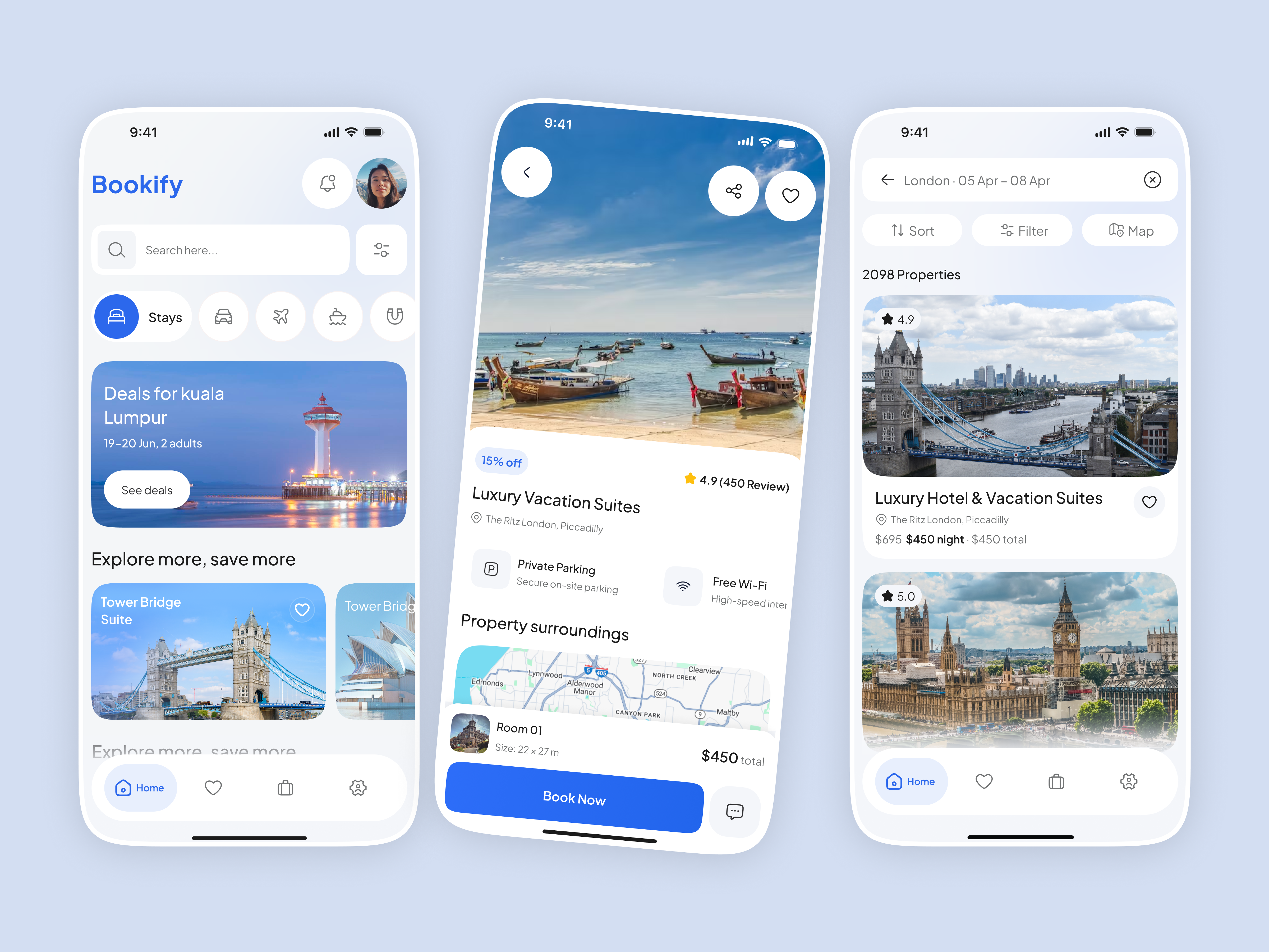 Travel & Hotel Booking Mobile App UI Design app design booking booking app booking design booking platform hotel booking app mobile app tour app tourism app travel travel booking app travel agency travel app travel booking travel booking app travel design travel platform ui design ux design vacation booking app