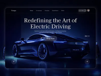 Electric Vehicle Website Design automotive design automotive landing page automotive ui automotive web design automotive website car brand website car landing page car website dark theme website electric car electric mobility electric vehicle ev landing page ev website futuristic ui luxury car design modern web design premium car website tech automotive vehicle interface