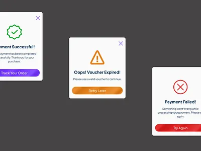 Flash Message_DailyUI_011 dailyui dailyui 011 dailyui011 figma ui