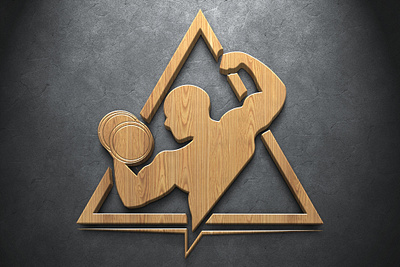Gym logo 3d branding business logo design fitness logo graphic design gym logo icon illustration logo logo desing ui unique design