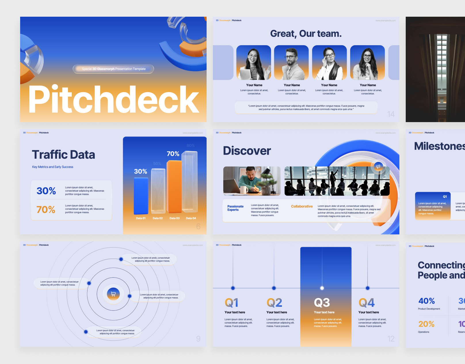 Example of Pitch Deck / Presentation Design
