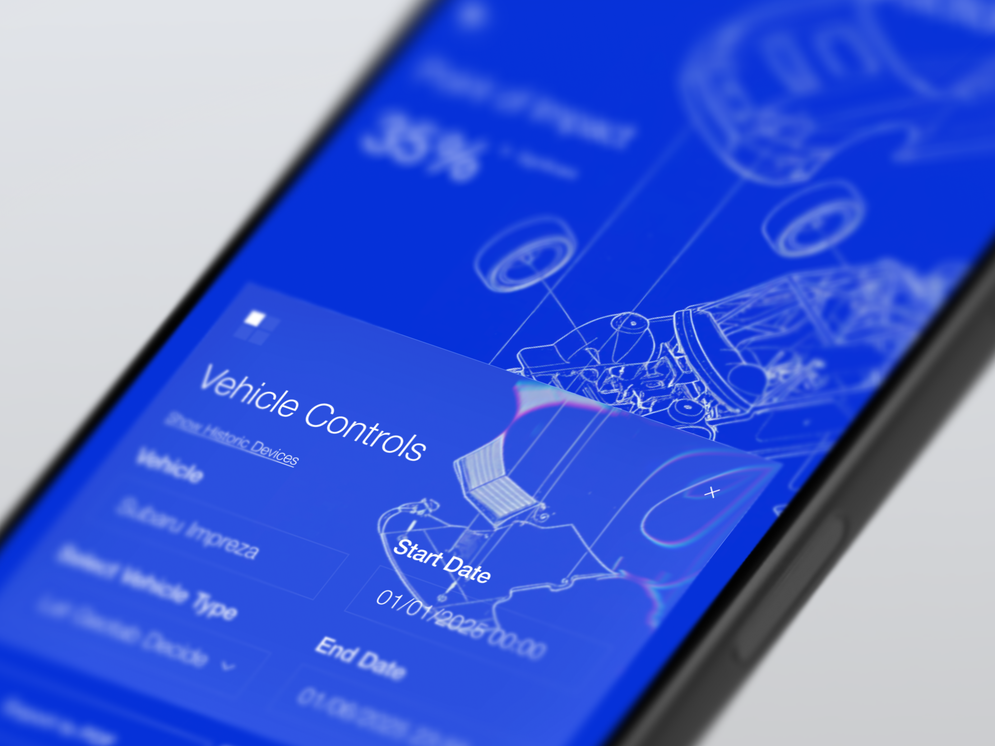 Vector 9' SaaS – Automotive Control Mobile App admin ai app automation automotive b2b business crm dashboard design interface mobile mobile app mobile design product saas ui ux ux ui vehicle