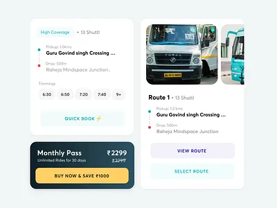 Minimal Travel app components app blue pass travel ui ux