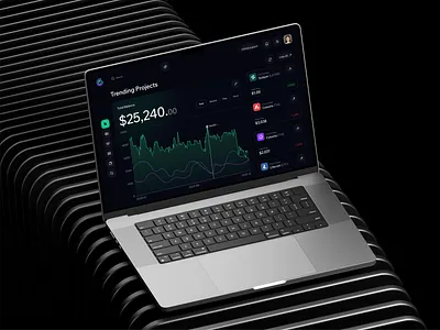 Investment Analytics Platform UI Dark Mode app dark ui dashboard data visualization design fintech flat interface interface design investment app product design ui ux