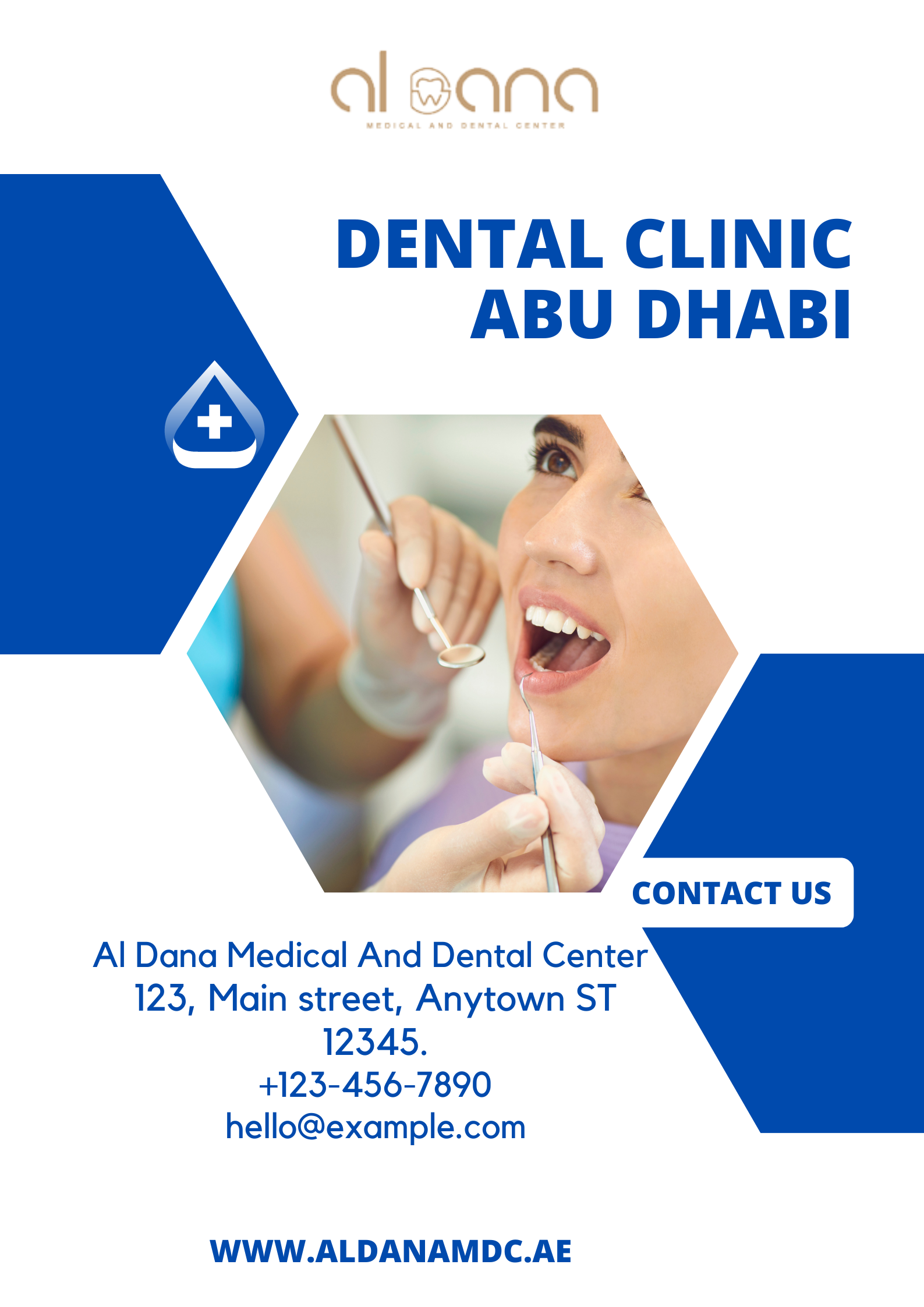 Dental Clinic Abu Dhabi by Aldana MDC on Dribbble