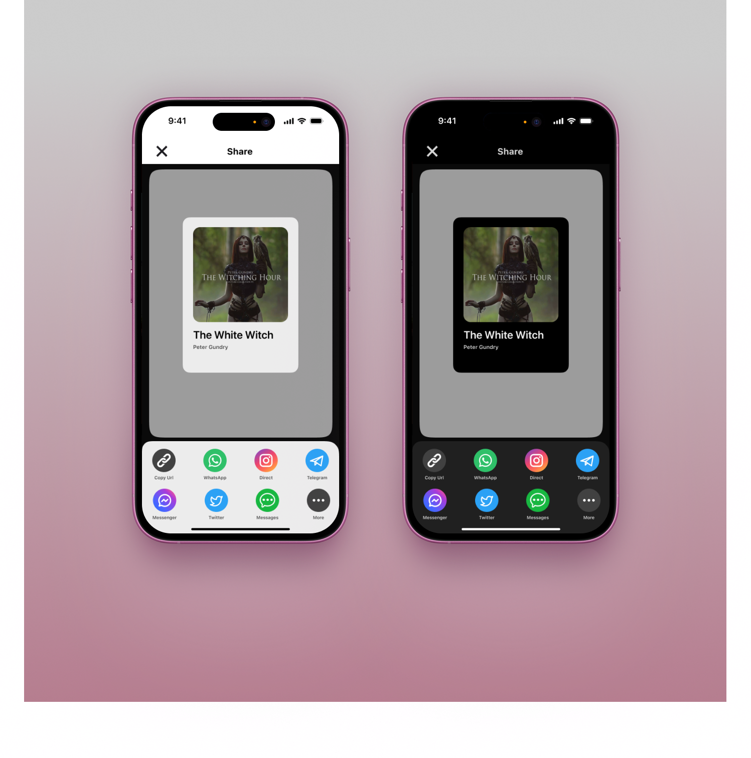 Dail UI Social Share branding graphic design logo motion graphics ui