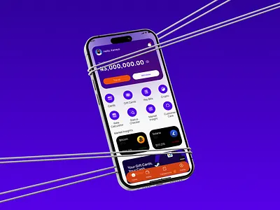 Sparkpay bills payment, crypto, giftcards, dollar virtual cards bills payment crypto design figma fintech gift cards mobile app mobile design product design ui uiux ux virtual card